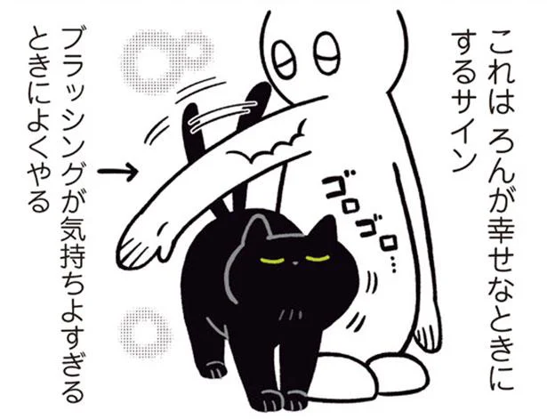 これはろんが幸せなときにするサイン／黒猫ろんと暮らしたら（16）