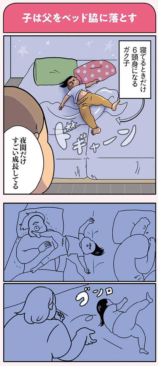 寝てるときだけ6頭身になる