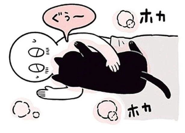 飼い主が弱っているときに寄り添ってくれるねこ／黒猫ろんと暮らしたら2（12）