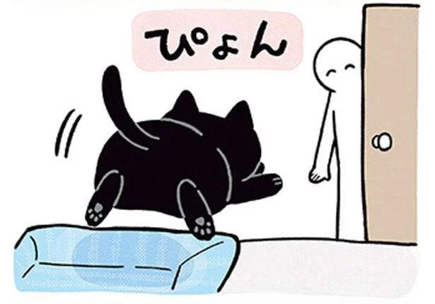 飛んで来てくれるのも、無視されるのも、嬉しい／黒猫ろんと暮らしたら2（15）