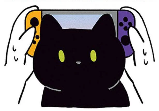 ゲームさせておくれ…。存在をアピールしてくるねこ／黒猫ろんと暮らしたら2（17）