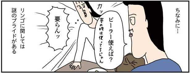 「リンゴの皮も剥けなかった昔の自分へ」主婦になった私からメッセージ／雑なくらしを抱きしめて（12）