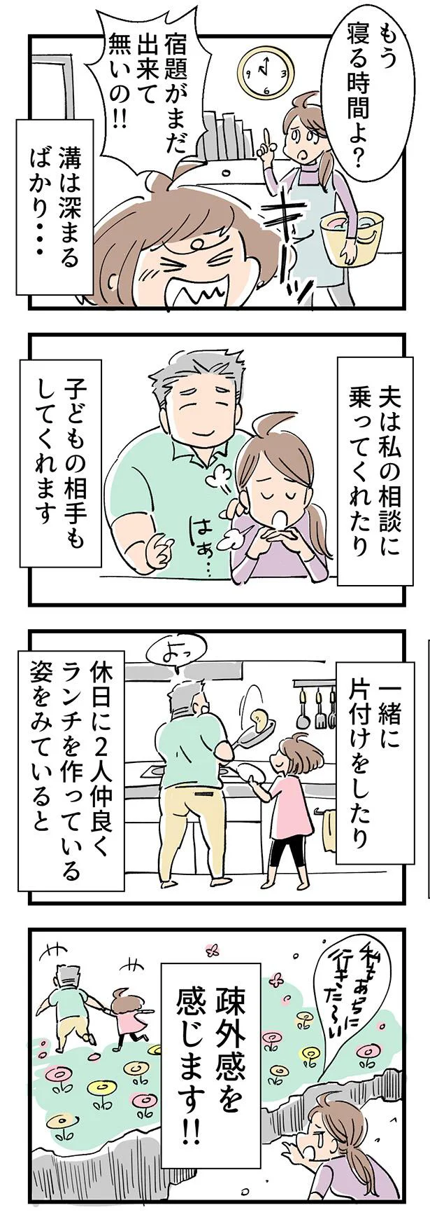 私ひとり、疎外感が…