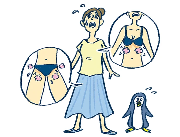 キツキツはNG！ブラもショーツも大切なのは「通気性」と「サイズ感」。自分に合ったムレにくい下着を見つけよう