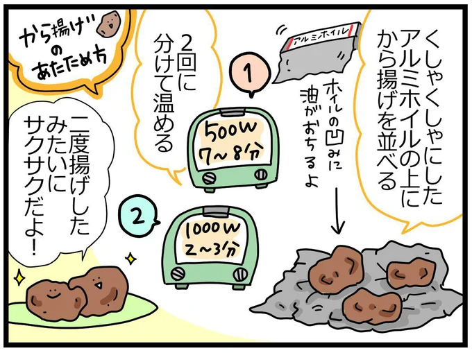 二度揚げしたみたいにサクサク!