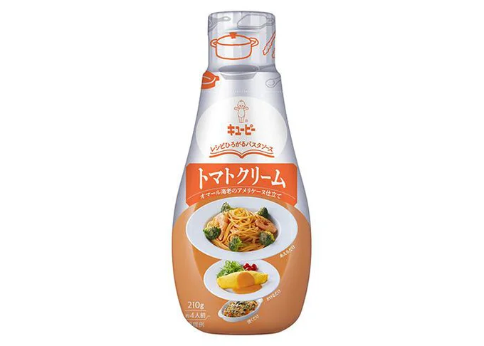 トマトの甘みと海老のうま味が絶妙!「キユーピー レシピひろがるパスタソース トマトクリーム オマール海老のアメリケーヌ仕立て」