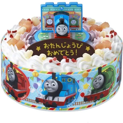 「キャラデコお祝いケーキ きかんしゃトーマス」(3519円)