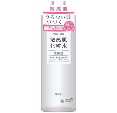 マイルドワン 敏感肌化粧水(500mL・税込935円)