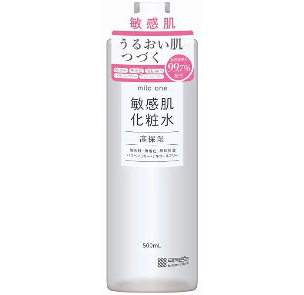 マイルドワン 敏感肌化粧水(500mL・税込935円)