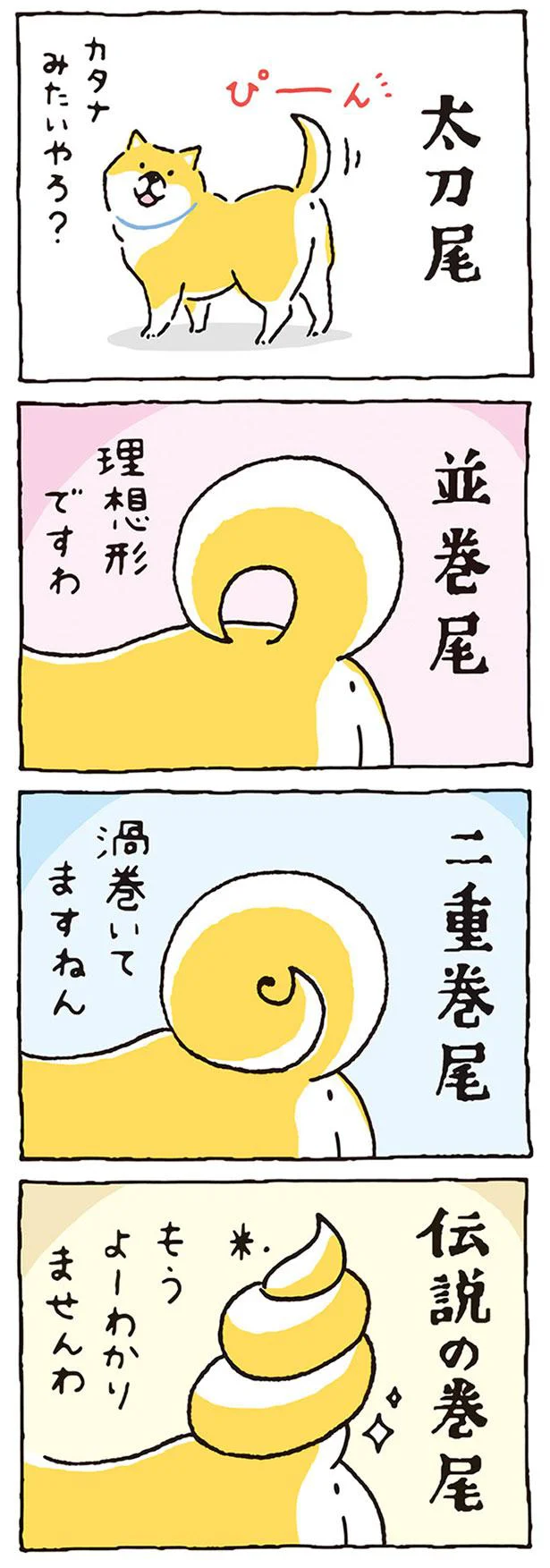 巻尾の種類