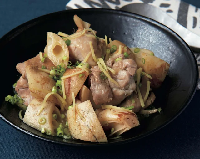 皮も節もそのまま食べて！ 抗酸化作用に期待高まる「れんこんととりもものさっぱり煮」