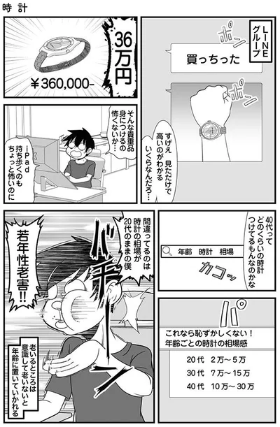 40代ってどのくらいの時計つけてるもんなのかな