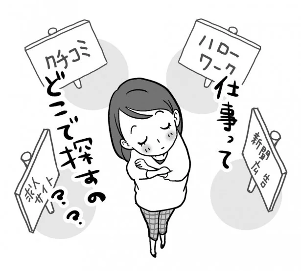 主婦がもう一度働きたいと思ったとき、どこでどうやって仕事を探せばいいの？