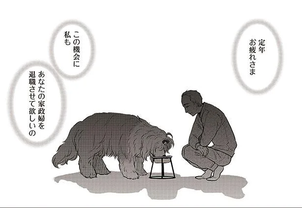 「あなたの家政婦を退職させてほしい」定年離婚で妻がいなくなり、犬との生活がスタート／新米ドッグトレーナーは見た（9）