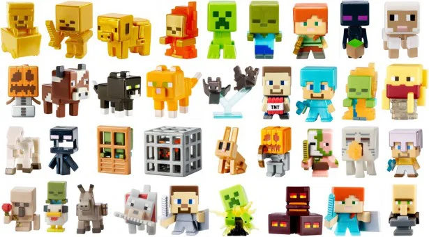 ドット絵のカクカク感がかわいい 大人気ゲーム マインクラフト のミニフィギュア 画像2 5 レタスクラブ