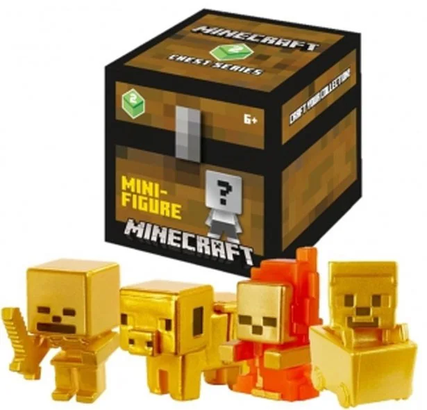 ドット絵のカクカク感がかわいい！大人気ゲーム「マインクラフト」のミニフィギュア