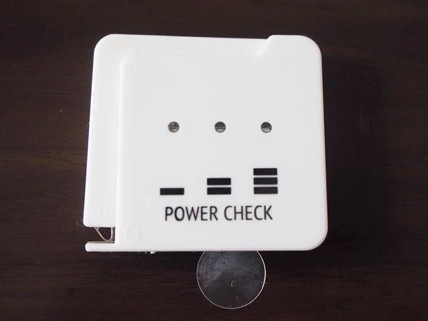 電池の残量をLEDが教えてくれる!お役立ちアイテム