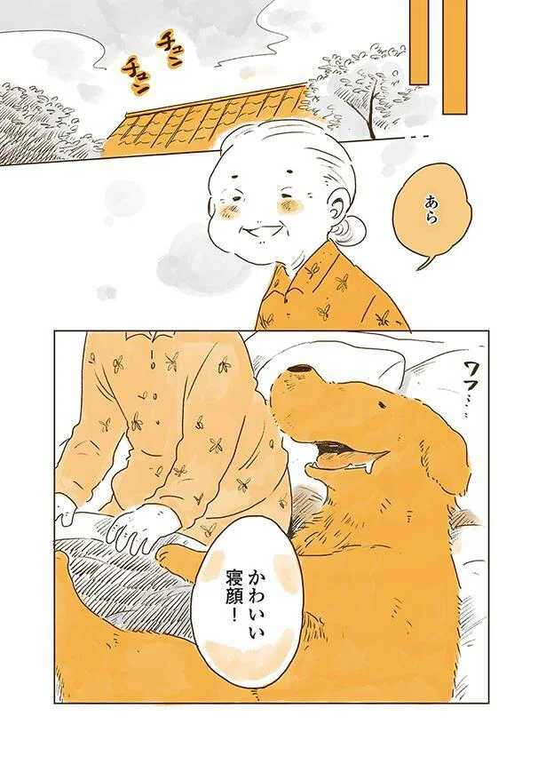 あら、かわいい寝顔！