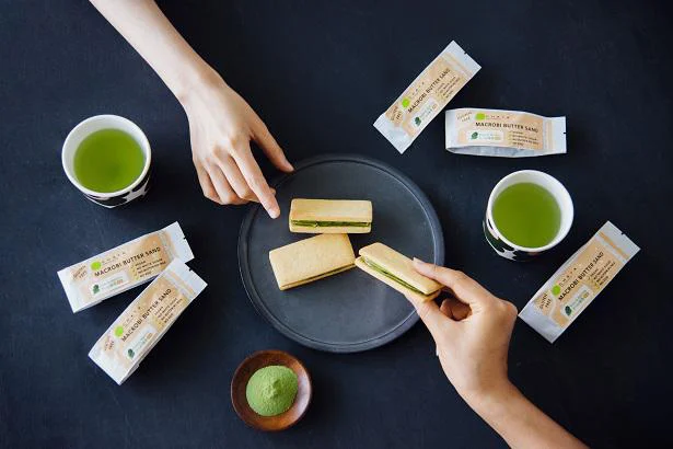 栄養満点のケールが、おいしいバターサンドに使われている!