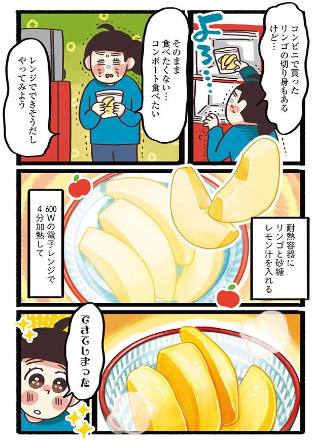 レンジでできそうだしやってみよう