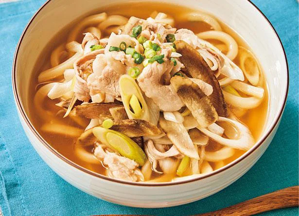 しょうがでさっぱり！ 「じんわりうまい肉うどん」／新お家ごはんの教科書（7）