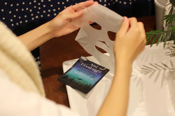 休日前夜のナイトマスク。たっぷりの潤いと安らぎの香りに、肌も心も癒される☆【500円で幸せになってみた】