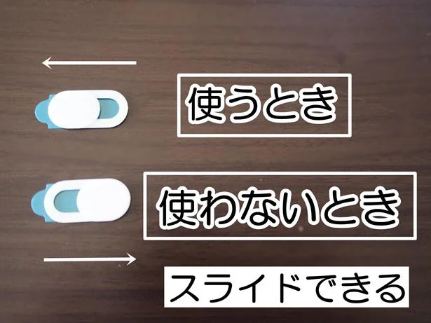 スライドするだけで開閉らくらく!セキュリティシールを活用するっきゃない