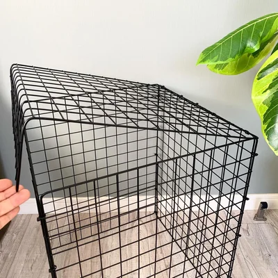 蓋になるように結束バンドでとめます