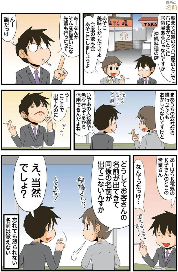 忘れても怒られない名前