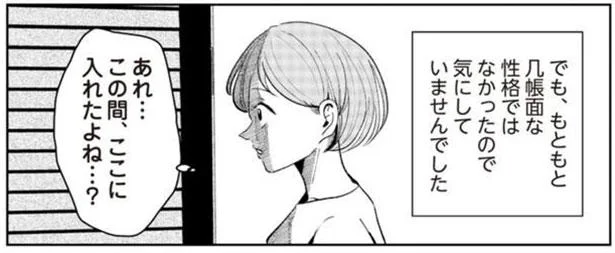 この間、ここに入れたよね…?