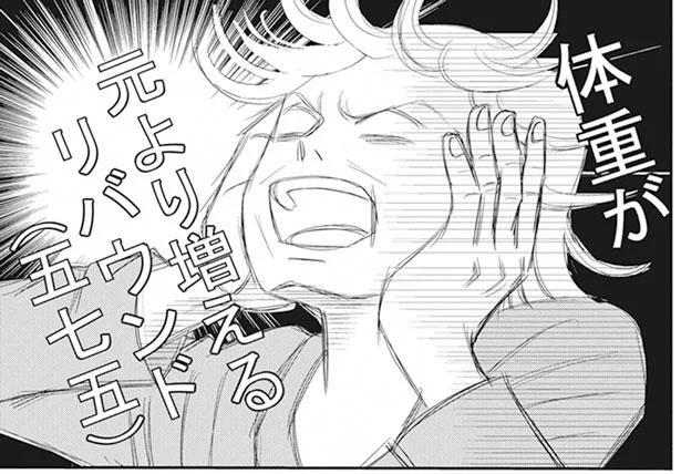 体重が 元より増える リバウンド