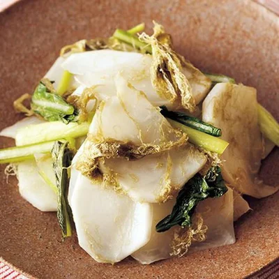 だし代わりに乾物をちょい足し！ かぶの甘みが際立つ「かぶのとろろ昆布風味」