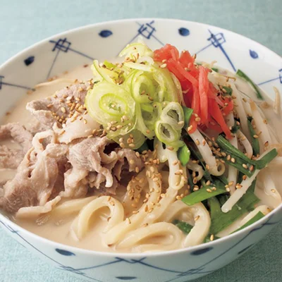 「とんこつ風うどん」 レタスクラブニュースより