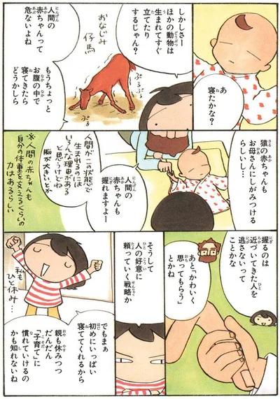 人間の赤ちゃんって危ないよね