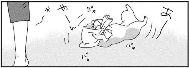 あ~、ジタバタ