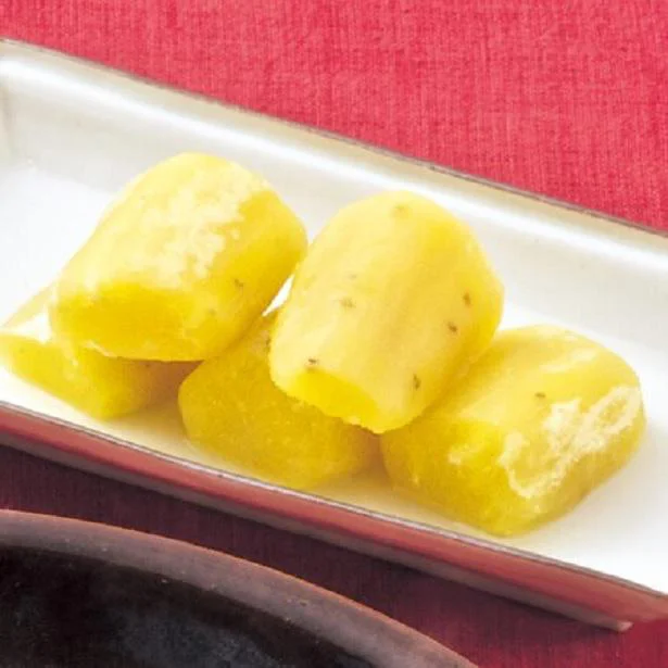 甘くてほくほく。あったらうれしいすき間おかず「さつまいもの甘煮」