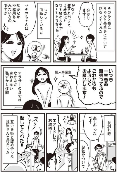 マチコちゃんはなかなか不器用さんみたいなのですが