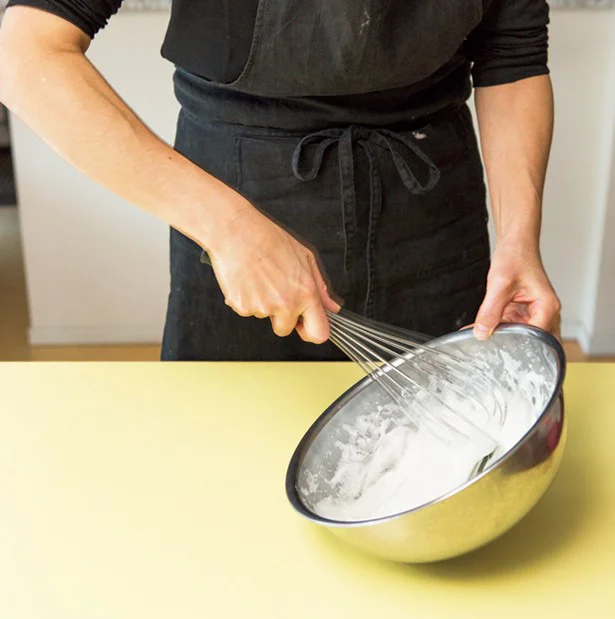 極上メレンゲは泡立て器でも作れる！