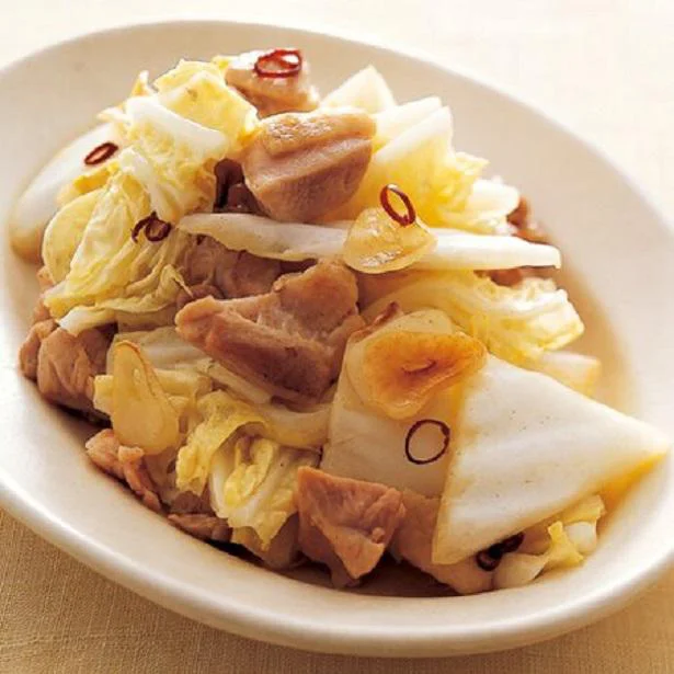 白菜でイタリアン!? にんにく×白菜は相性バッチリ「白菜ペペロンチーノ」
