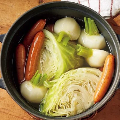 明日の負担を軽くする！ １回作れば何度もおいしい作り置き「ポトフ」