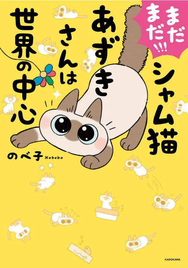 猫は自由でわがままだからこそ愛おしい。『まだまだ!!!シャム猫あずきさんは世界の中心』