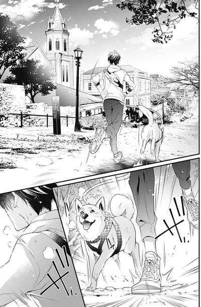 愛犬とジョギング