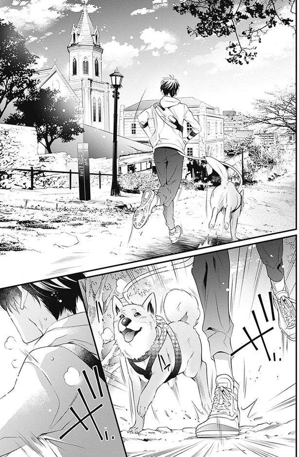 愛犬とジョギング