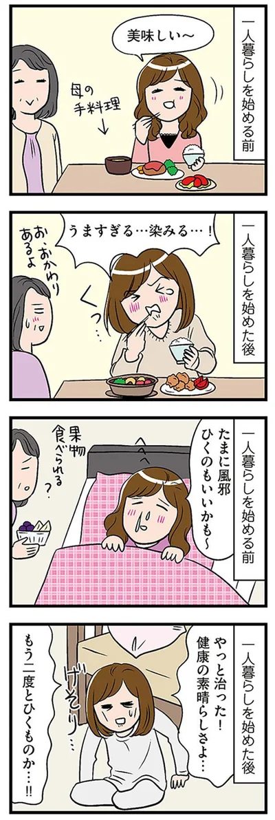 やっと治った！　健康の素晴らしさよ…