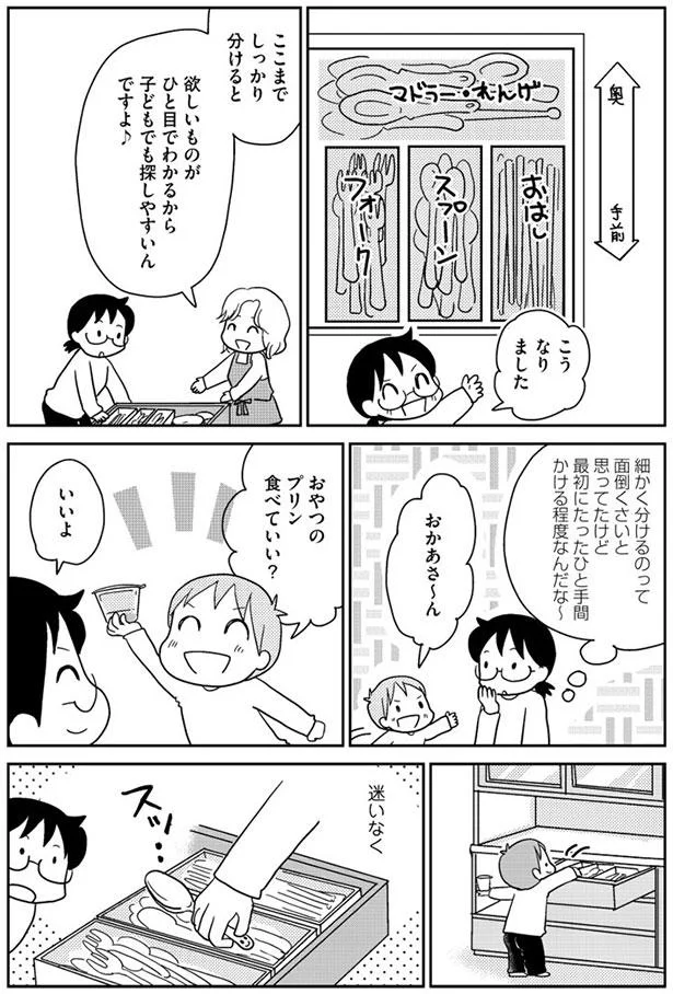 細かく分けるのって面倒くさいと思ってたけど