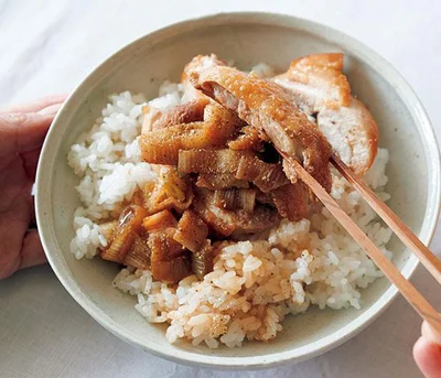 鶏ねぎご飯