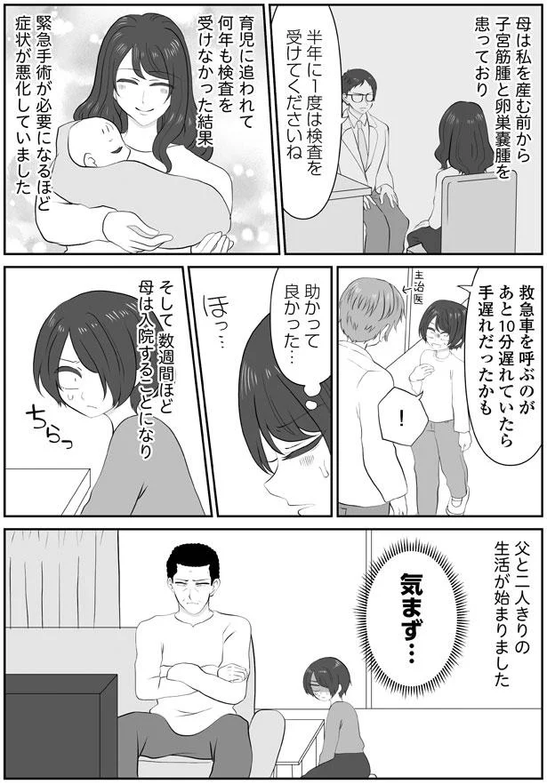 母は入院することに