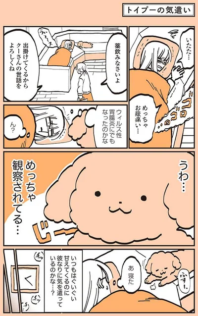 うわ…めっちゃ観察されてる…