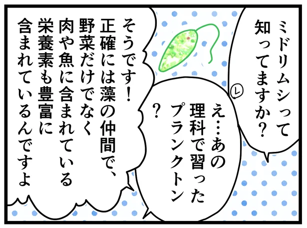 ミドリムシって知ってますか?