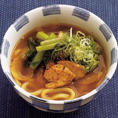 「とりカレー南蛮うどん」